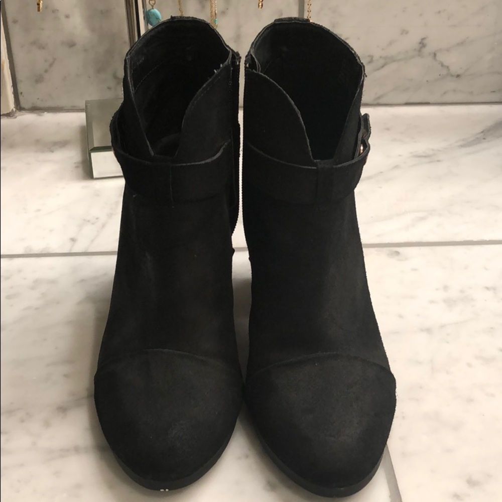Steve Madden Blk bootie 8.5